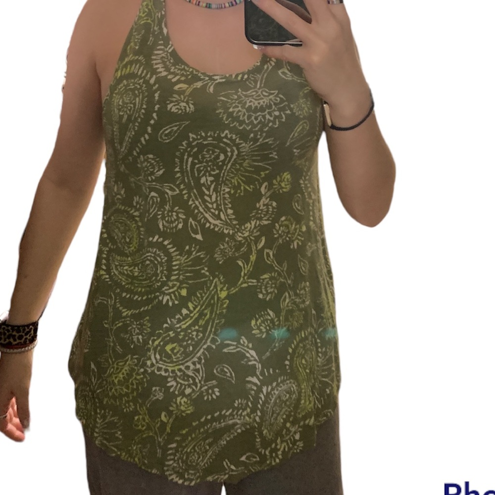 Mudd Green Tank Top